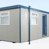 Cabina Toilette in Acciaio 2+1 - 12x9 Piedi